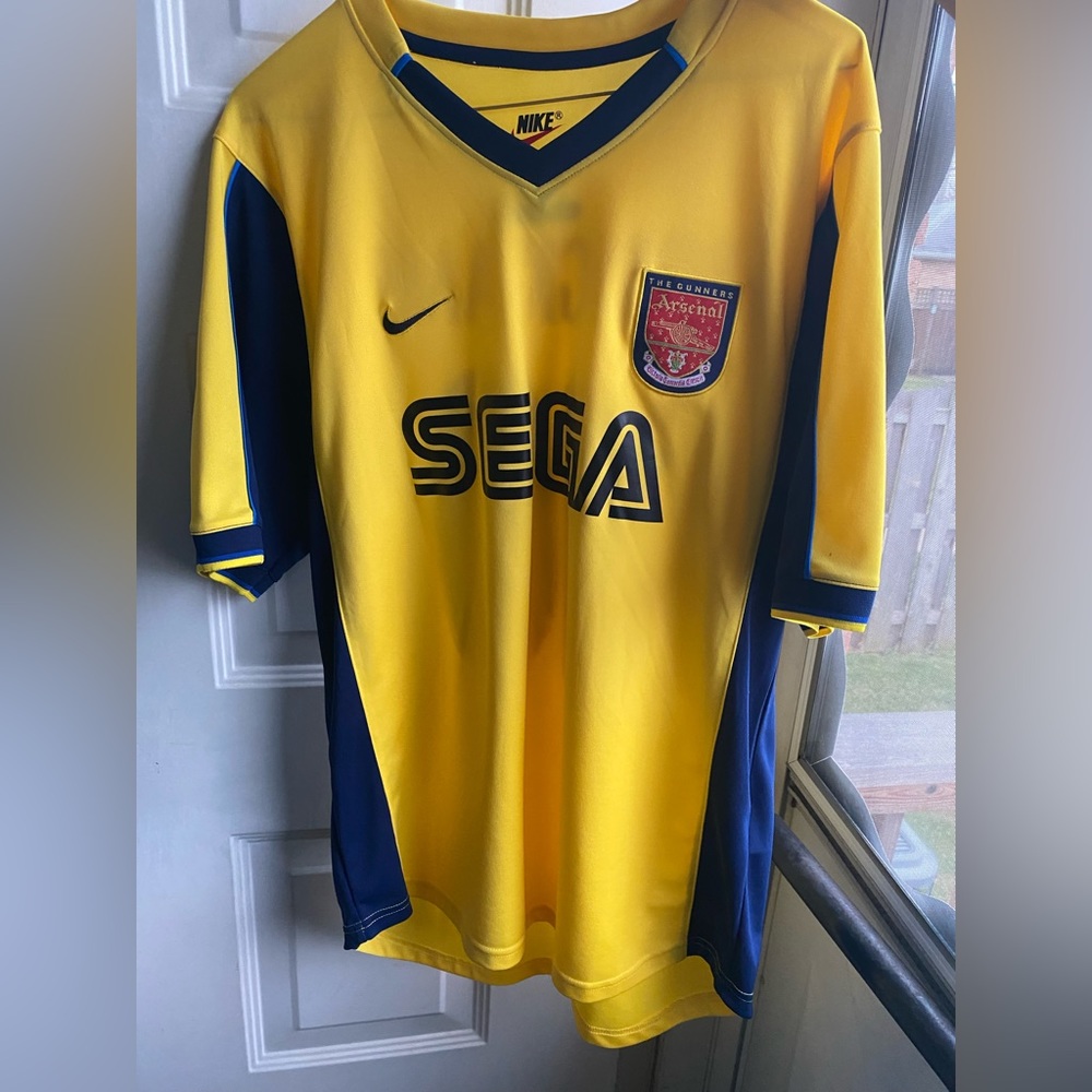 Arsenal’s Dennis Bergkamp Jersey
